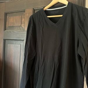 Banana Republic Black Long Sleeve Tee